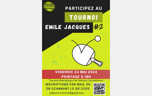 Tournoi interne Emile Jacques