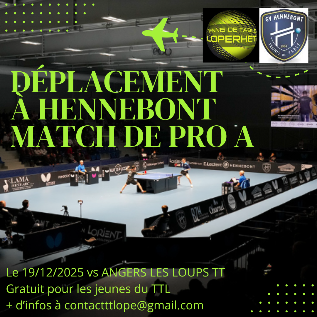 Déplacement à Hennebont