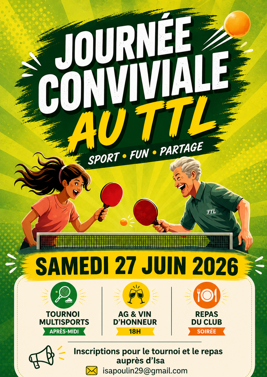 Journée conviviale 27/06/2026