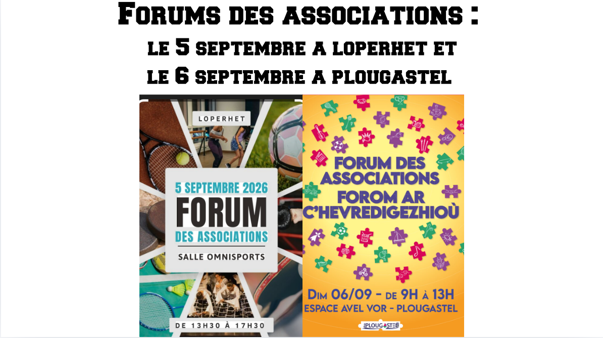 Forums rentrée 2026