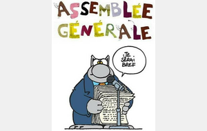 Assemblé Générale : le samedi 27 juin à 18h00
