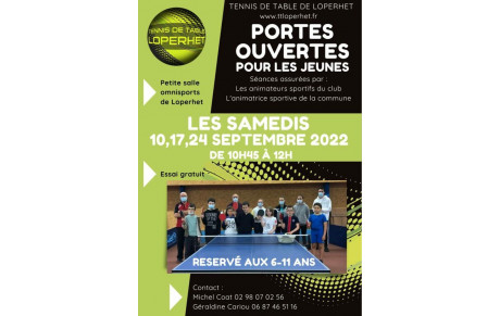 Séances portes ouvertes