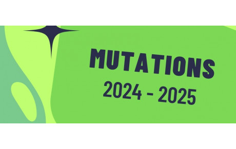 Mutations 2024 - 2025