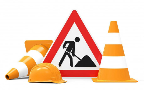 Travaux à la salle